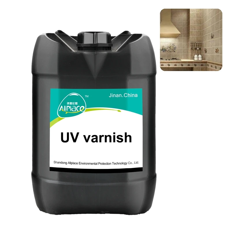
Transparent UV Primer Colorless UV Lacquer for Ceramic Tile Marble UV Varnish Coating 