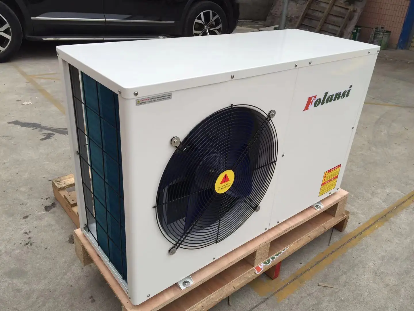6.3kw Air source heat pump  air cooled mini chiller  heating and cooling