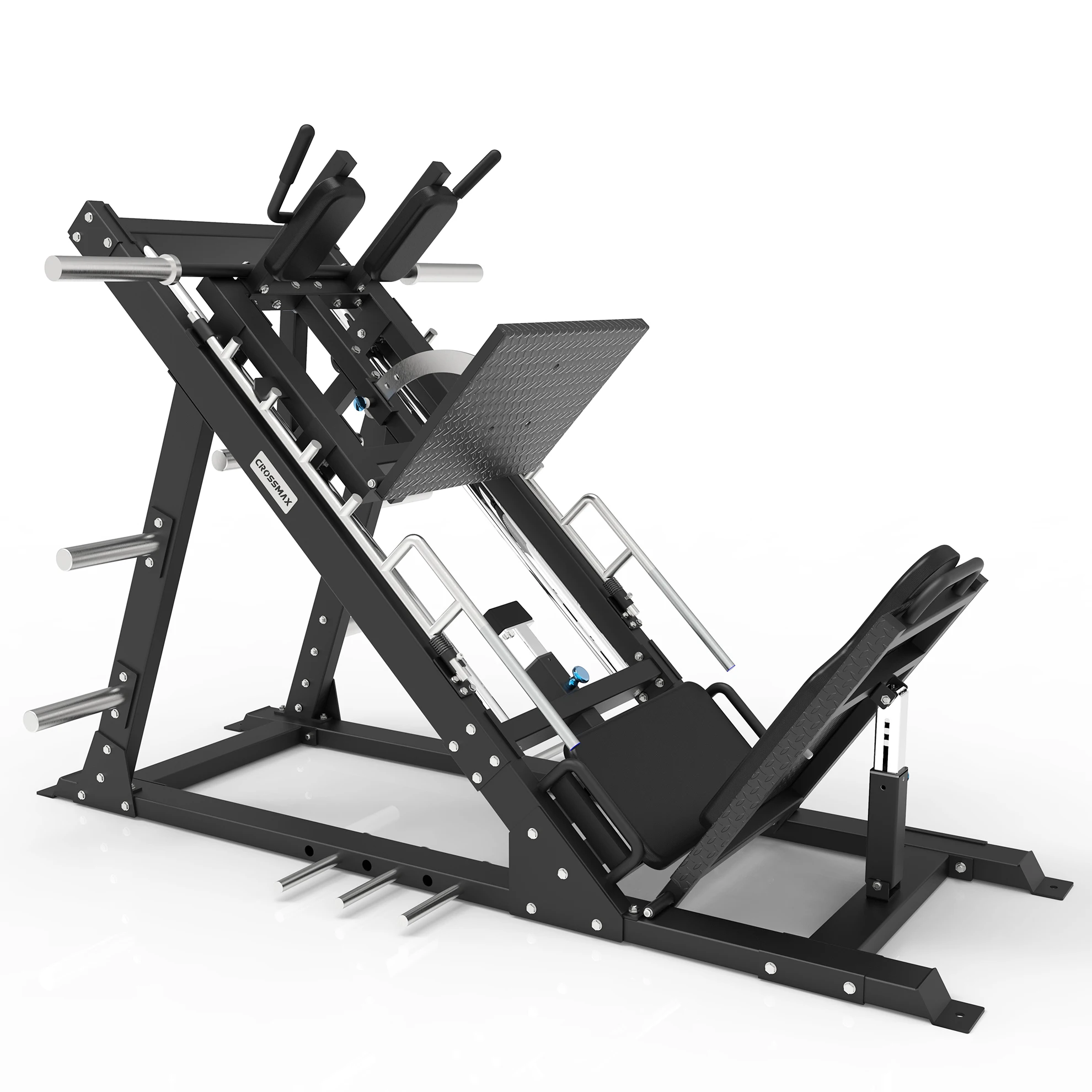 Commercial Use Strength High-Density Power Rack Gym Fitness Equipment 45 degree Leg Press Machine/Hack Squat Machine