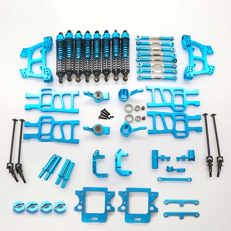 Factory Price CNC Precision aluminum anodized HSP 94111 94108 94110 Upgrade Parts Car RC crawler 1/10 full accessories