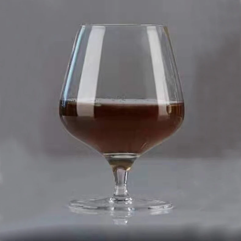 400ml Short Stem Unleaded Crystal Glassware Elegant Clear Cocktail Drinking Cognac Snifter Brandy XO bar whisky wine Cup Glasses