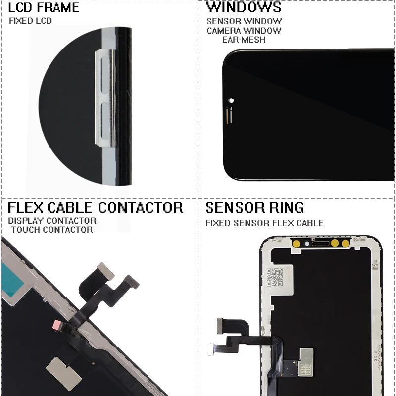  HEX Hard Soft OLED Screen Replacment Ecran HEHUI For iPhone X XS Max XR 11