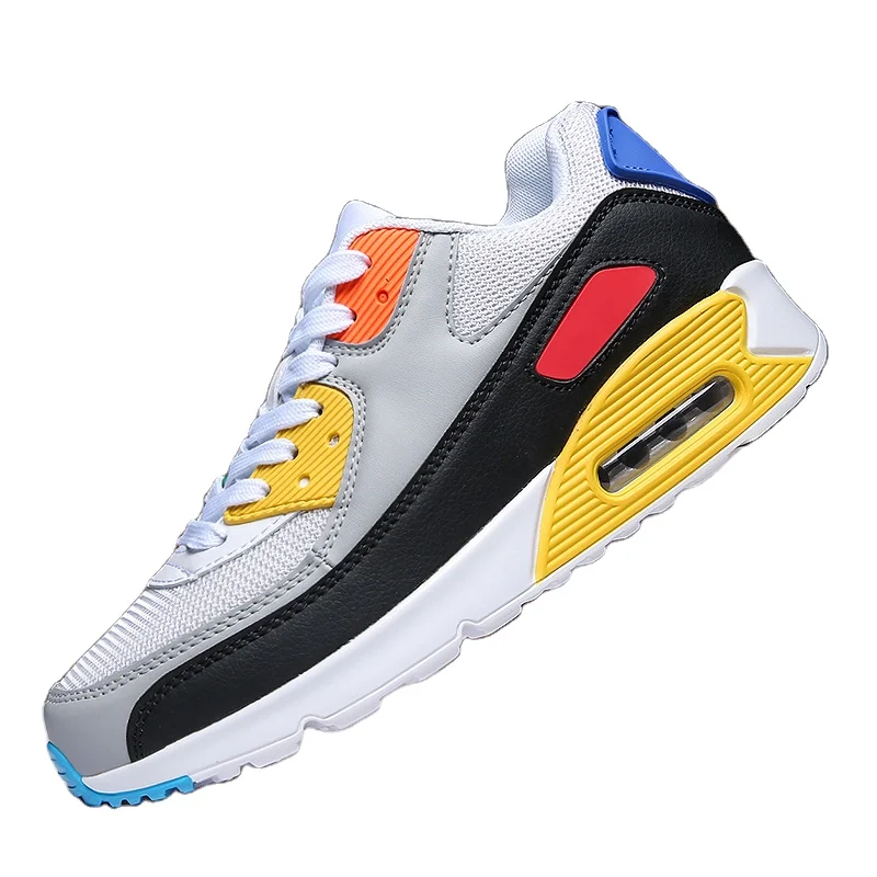 QINGDI new arrival  air cushion Sport Shoe Running Casual Wholesale Big Size Unisex Logo Custom men Sneaker