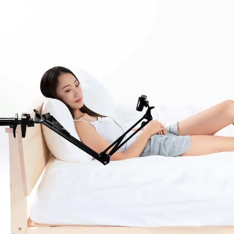 Кровать для мобильного телефона и планшета держатель ленивый держатель для сотового телефона с креплением на стол клип держатель для мобильного телефона