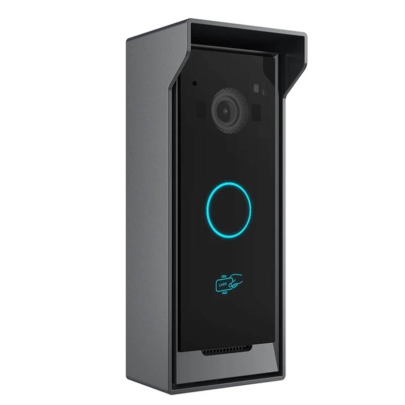 i60 Video Door Phone 2 Mega-Pixel Video Intercom SIP IP Door Bell Doorphone with  RFID/IC Cards, NFC, Indoor Switch,Remote DTMF