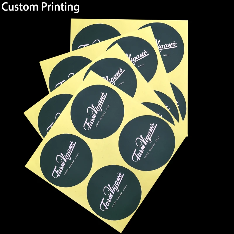 Adhesive Bumper Sticker Custom Vegan Animation Pill Bottle Private Label Maker Bike Packaging Label