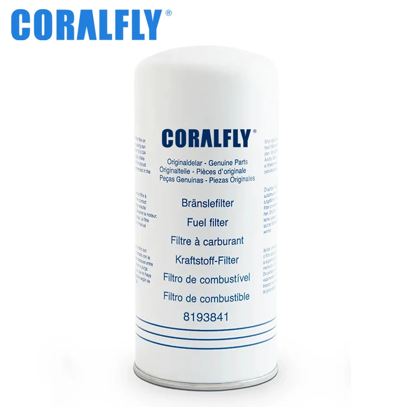 CORALFLY OEM Excavator Parts filtro p553000 Oil Filter heavy duty lube spin filter lf3639 p553000