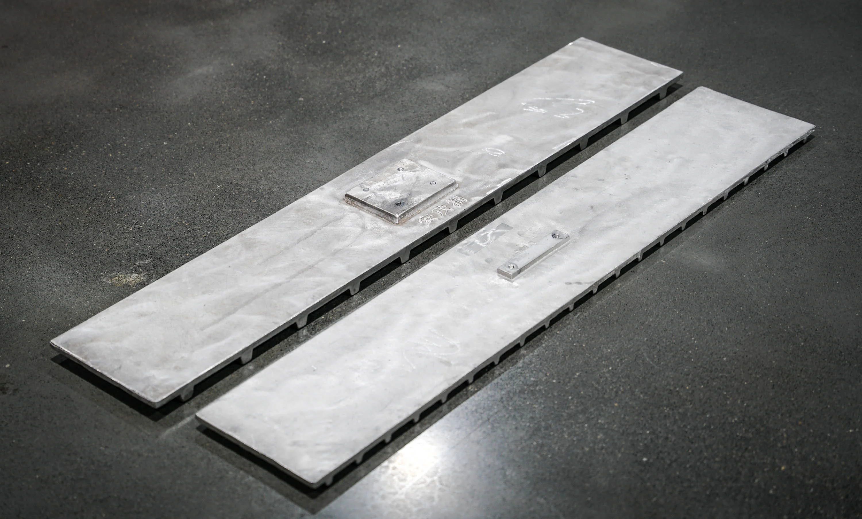 Cast Aluminium Handicap ramp bull float blade only