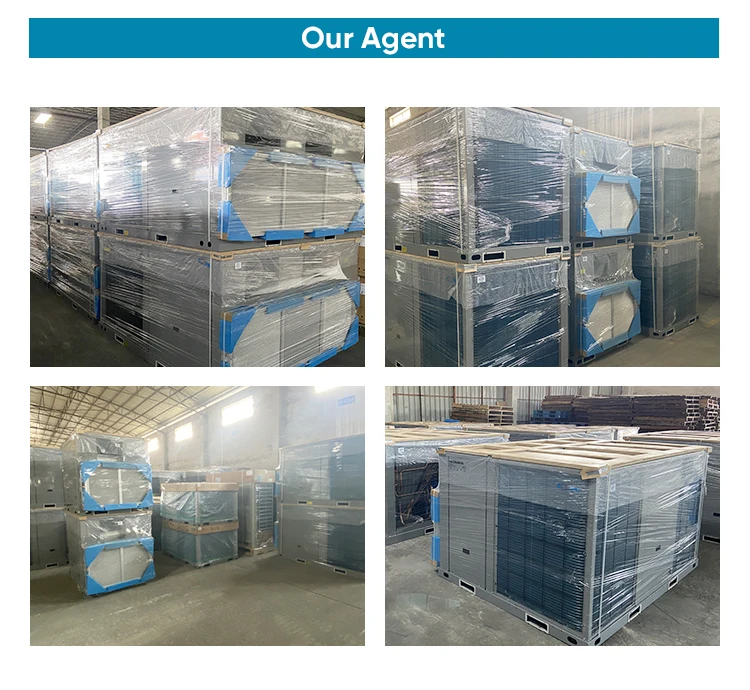 Zero Manufacturing Inverter Dc 6.2 - 45 Ton HVAC Package Unit Acondicioner 3OTr Heating And Rooftop Air Conditioner