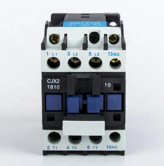  Контактор переменного тока CJX2-1201 CJX2-1210 CJX2-1801 CJX2-1810 12A 18A 220V 380VAC 3