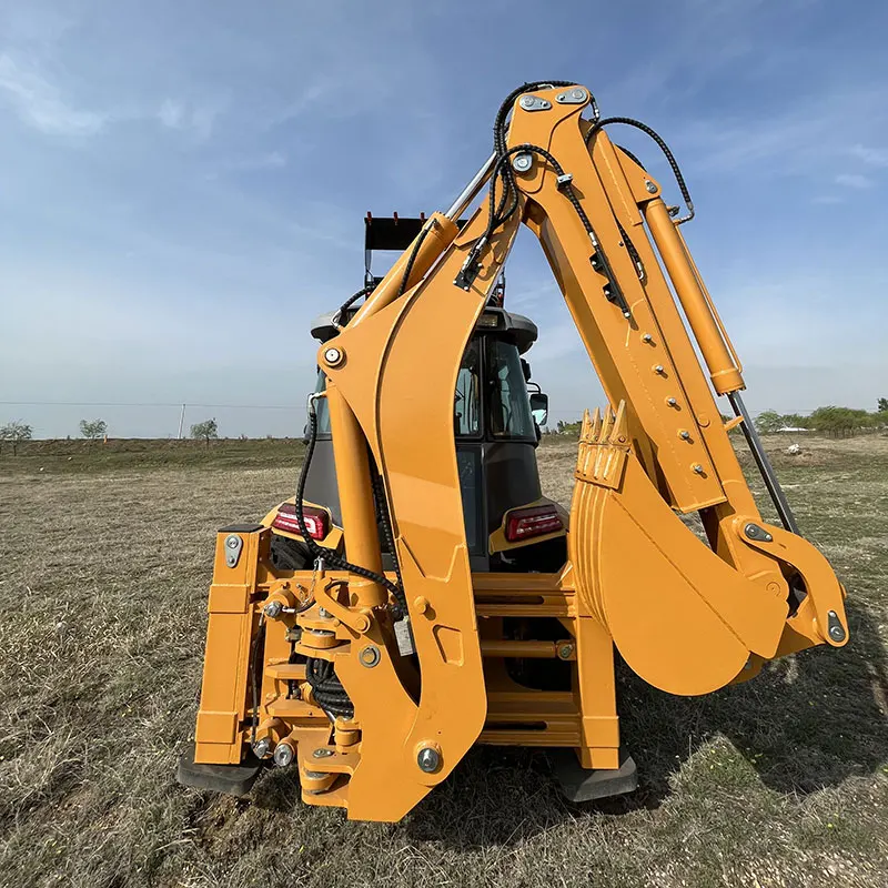 LY-388 small garden tractor loader backhoe boom small loader bucket avant mini loader backhoe with price c