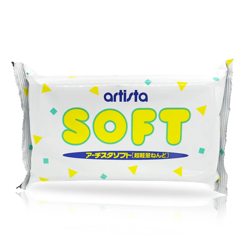 
PADICO ARTISTA SOFT Modeling Clay 200g Cream White Extremely Lightweight Japan 