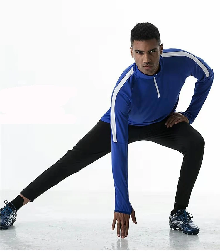 Full Set Sports Football Tracksuit Child Soccer Track Suit Training Man Sweater shirts and pants