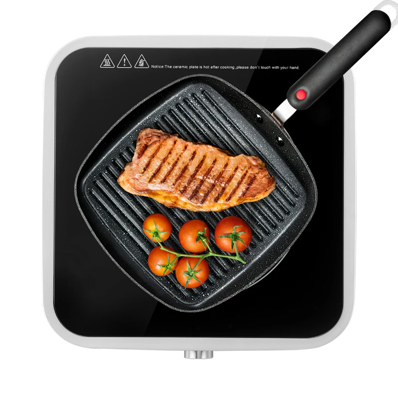  electric touch screen induction stove household cooker tops with durable glass plate for