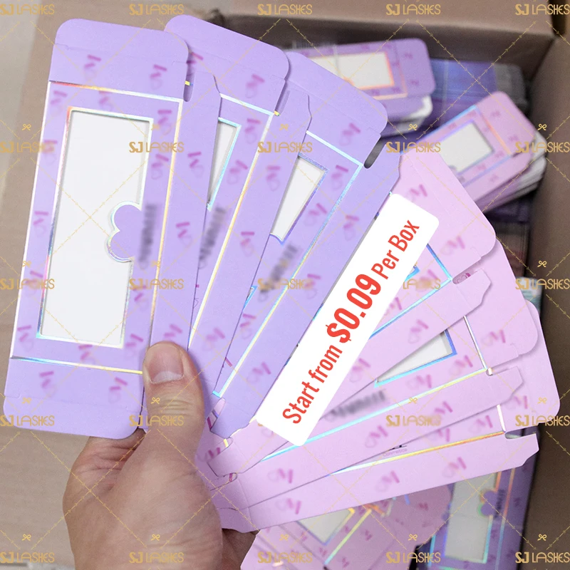 Luxury Eyelash Box Material and Luxury Magnetic Box/ Eyelash Case/ Clear Acrylic Lash Display Box Box Type custom eyelash box