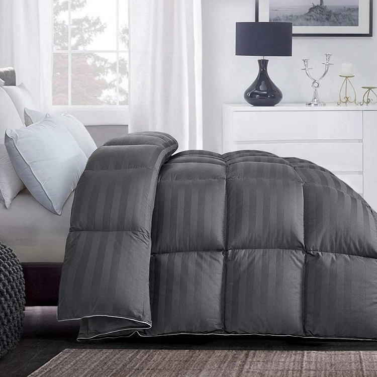  factory supplier amazon hot sale classic Winter Quilt Goose Down 100 cotton duvet
