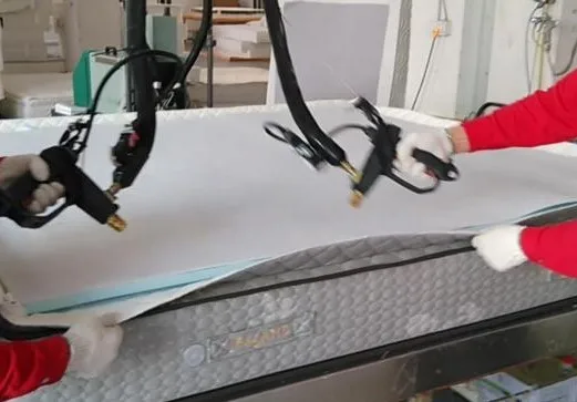 Spray Adhesive with Spray Gun Use to Sponge, Mattress, Foam. Decoration Golden Color/Spraying