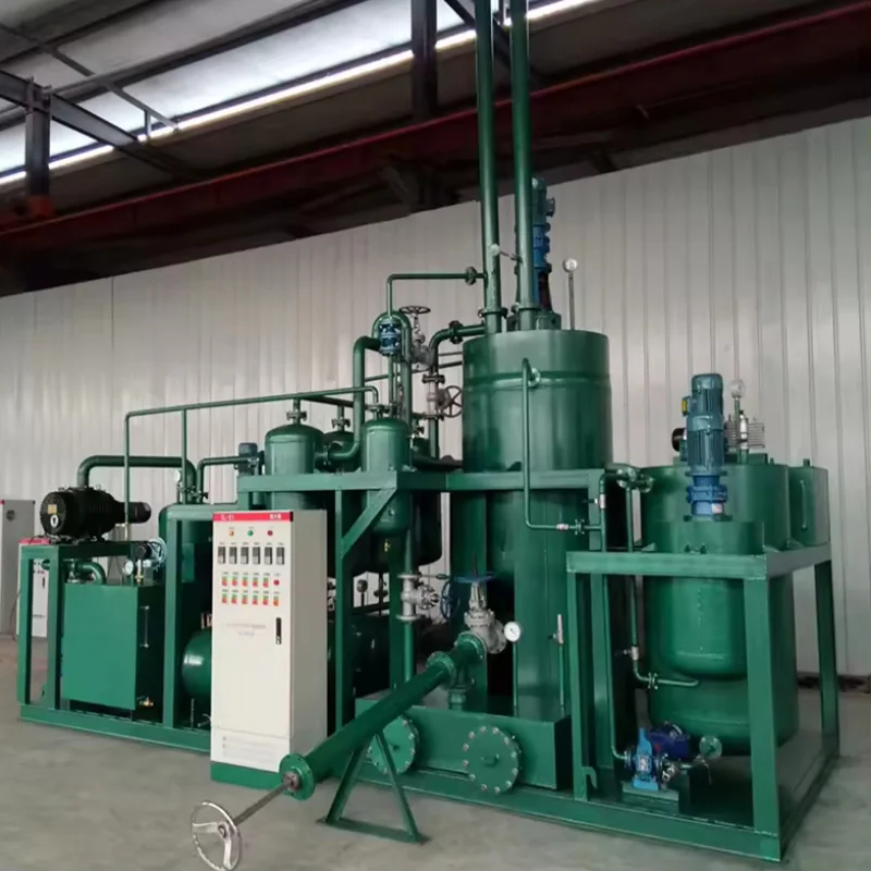 High Quality Waste Tyre Recycling thermal cracking oil pyrolysis Machine