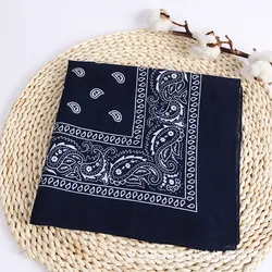 Personalized Designer Bulk Hair Band Headband Neck Head Scarf Cowboy Paisley Square Kerchief Bandana