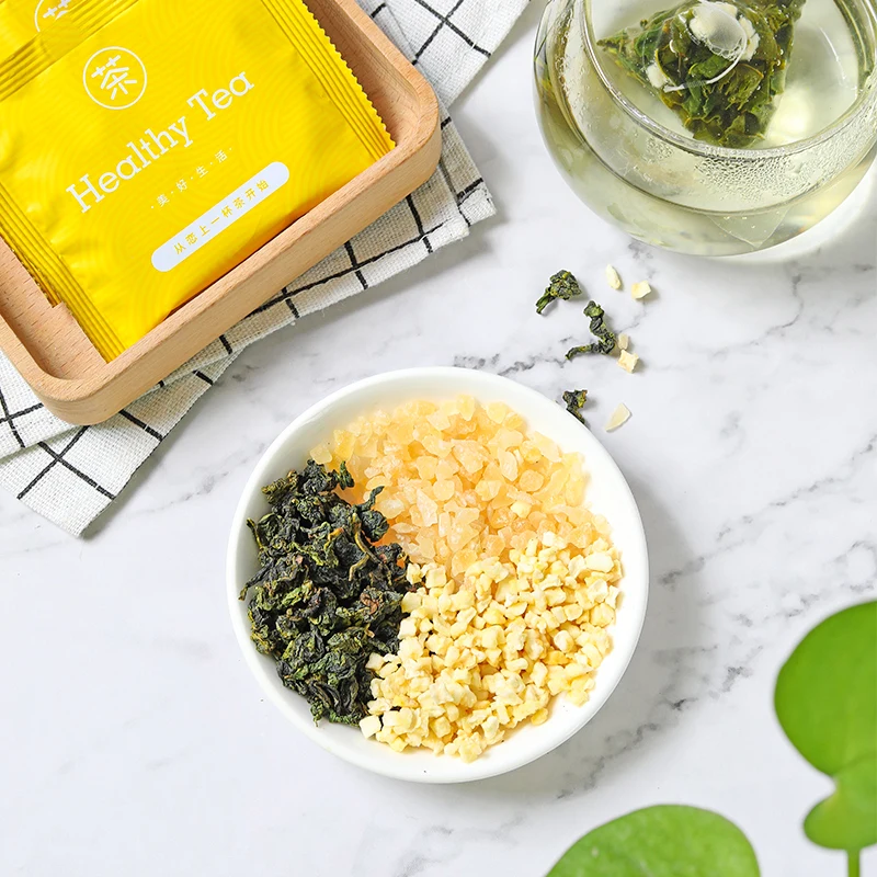 High Quality Peach Oolong Tea bag package for beauty Flavor tea