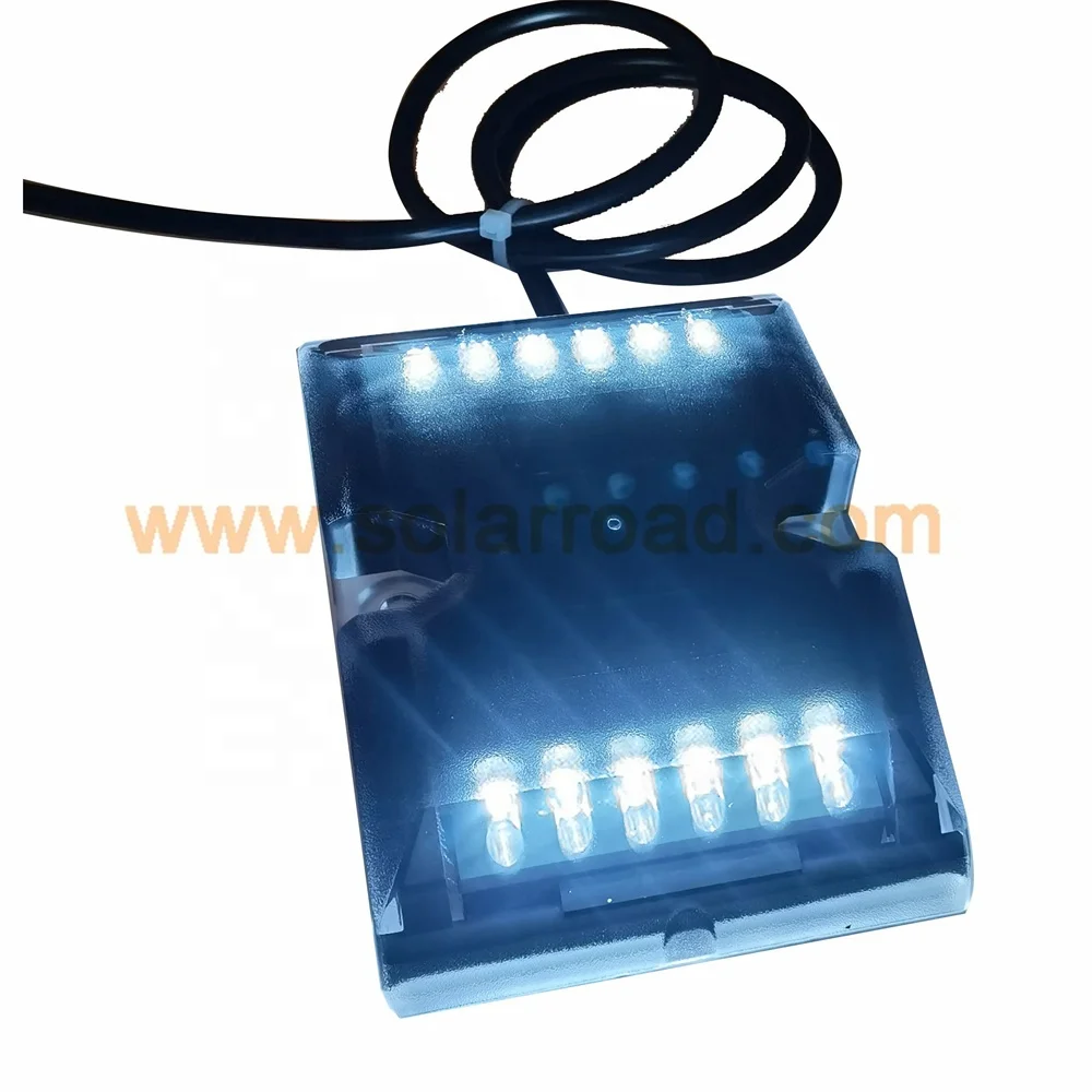 High Brightness Led Tunnel Traffic Signal Lights Led Road Stud Wired Tunnel Road Stud