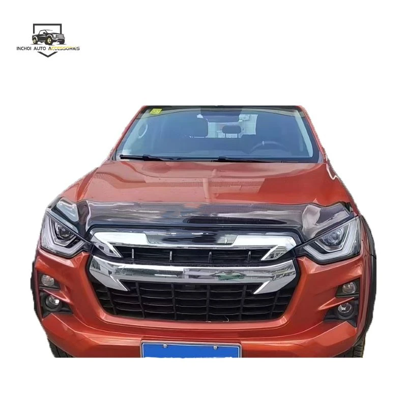 4x4 Bonnet Guard For Toyota Hilux 2021 2022 2023 Revo Car Bonnet Bug Shield Hood Deflector Protector Exterior Accessories