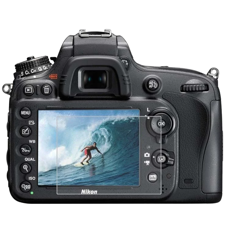 2.5D edge HD прозрачное японское закаленное стекло для камеры asahi Защита экрана для Nikon D500