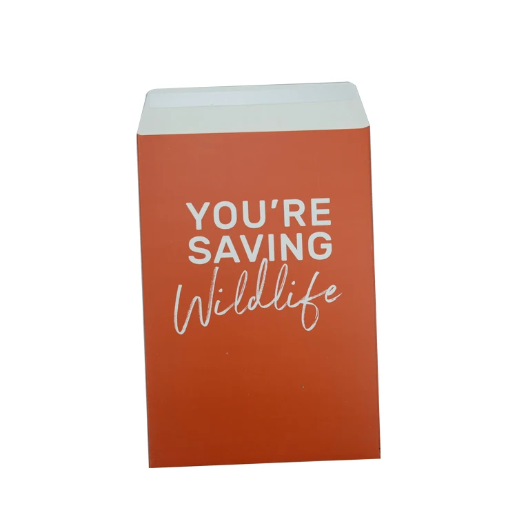 Горячая Распродажа a5 самоклеящийся шелковый шарф картонная упаковка конверт с пользовательским логотипом