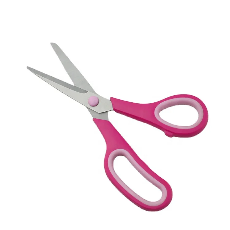 Hot Selling Multi-purpose Stainless Steel Soft Grip Household Stationery Office Scissors