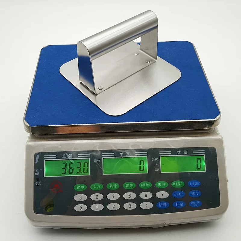 China Wholesale Hamburger Press Burger Patty Maker Professional Meat Press Food Grade Stainless Steel Smashed Burger Press