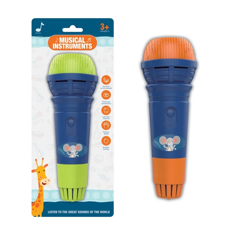 Kids echo microphone toys musical instruments toddler instruments microphone toy