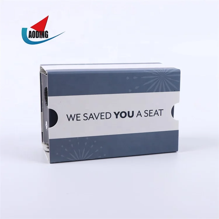 Resuable 37mm Lens Cardboard Virtual reality Glasses 3D Video VR Box Corrugated Paper Google Cardboard 3D VR Glasses