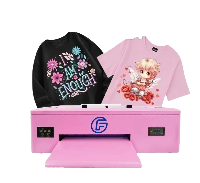 Hot Sell Dtf Printer A3 XP600 Printhead T-Shirt Printing Machine Dual Xp600 For Christmas Gift box Logo Printing Machine