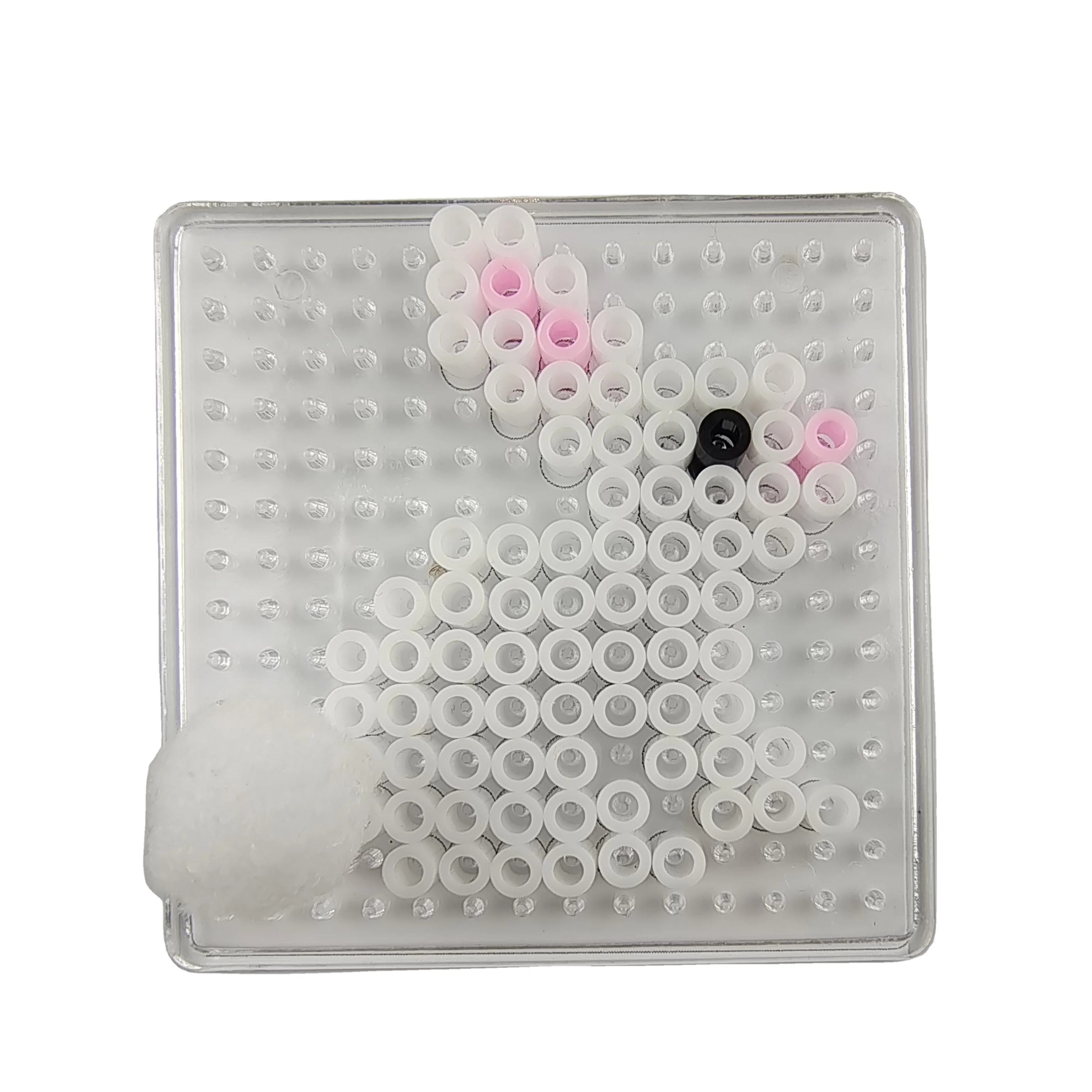 Customization Wholesale DIY Learning Bead Easter Chick  Bunny  Spell Melty Beads Kit