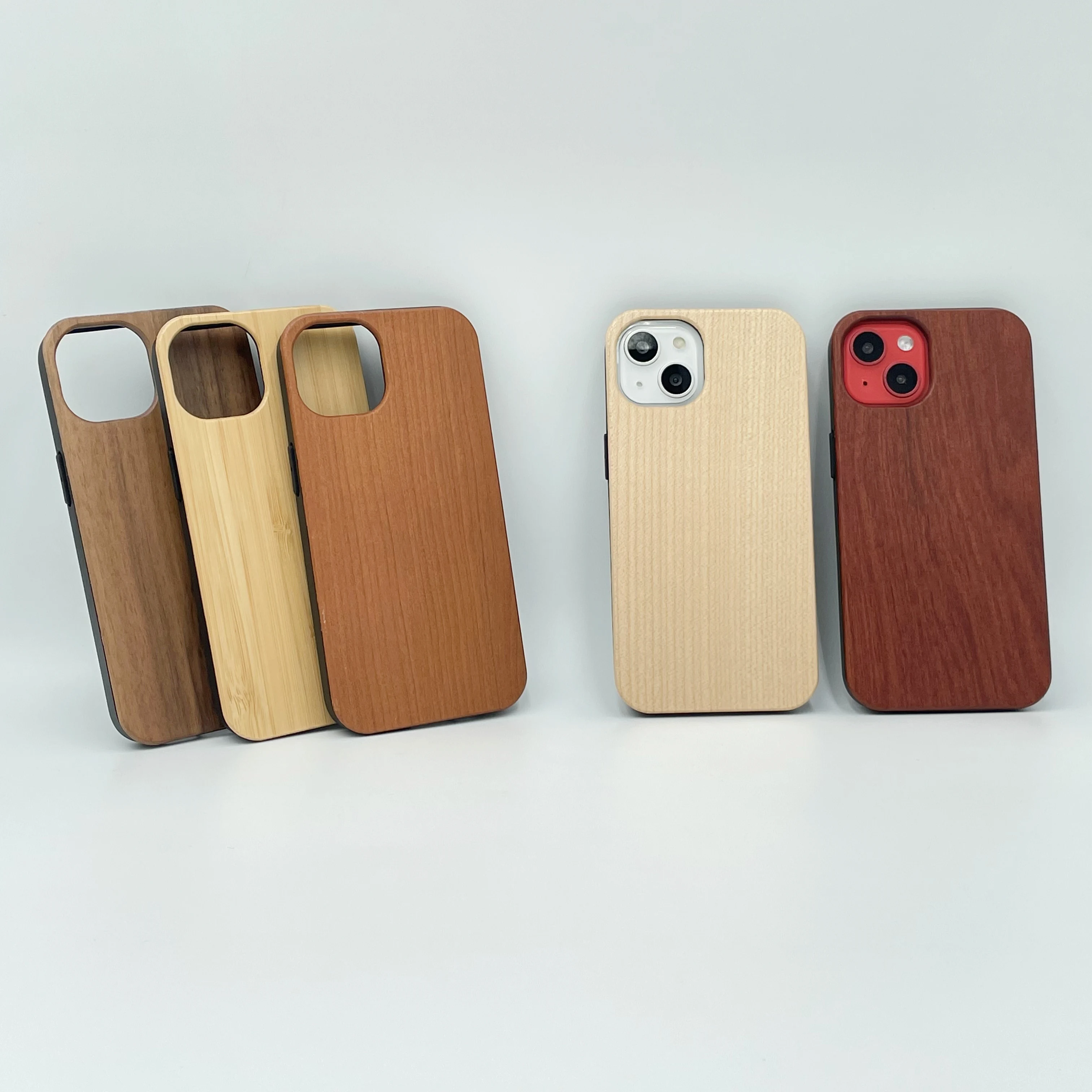 Smartphone Phone Case Newest TPU Wood Cases For iPhone 13 11 12 14 XR XS MAX series for Samsung all series for HUAWEI case