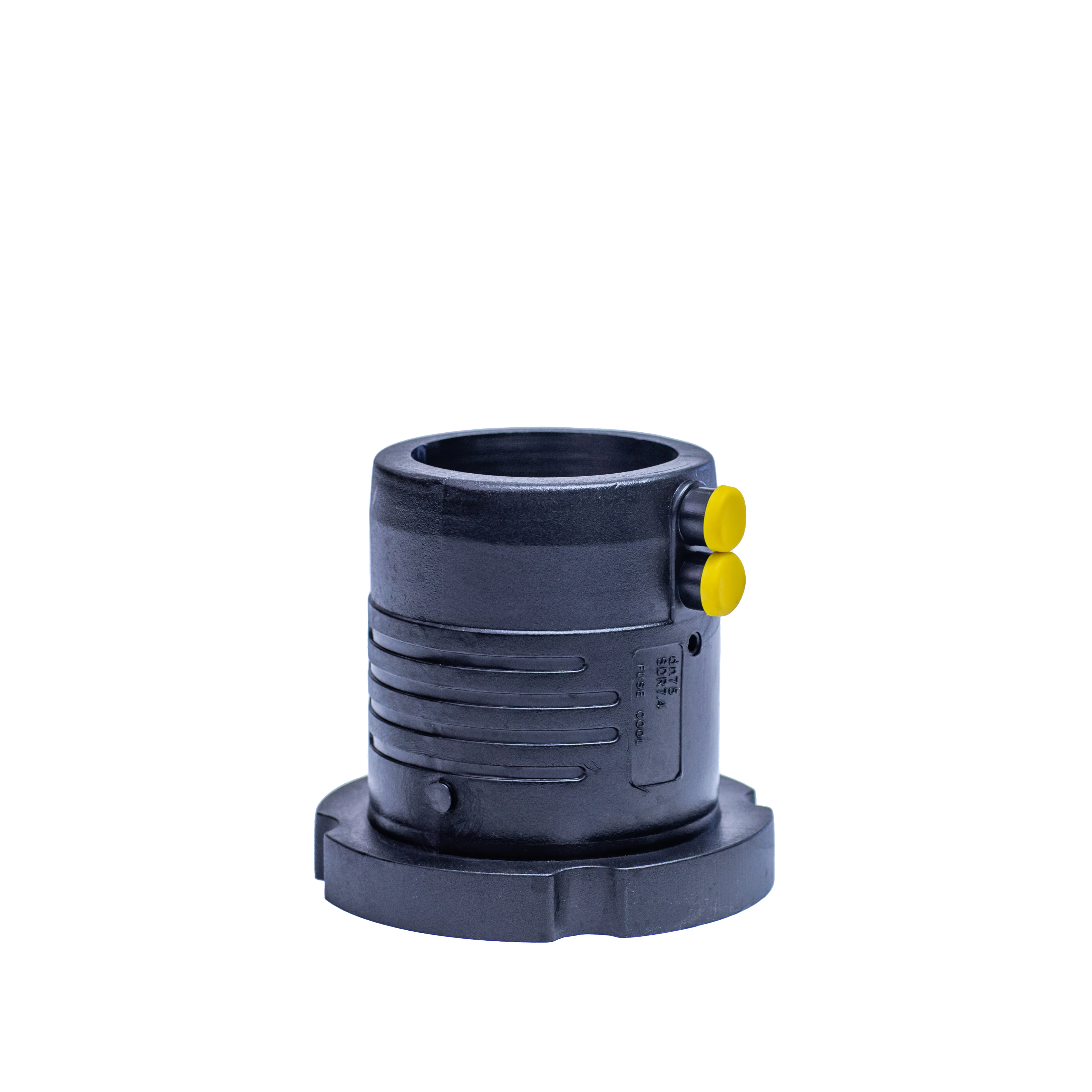 HDPE SDR7.4 PN2.5 Фланцевая электрическая фитинги 90 мм
