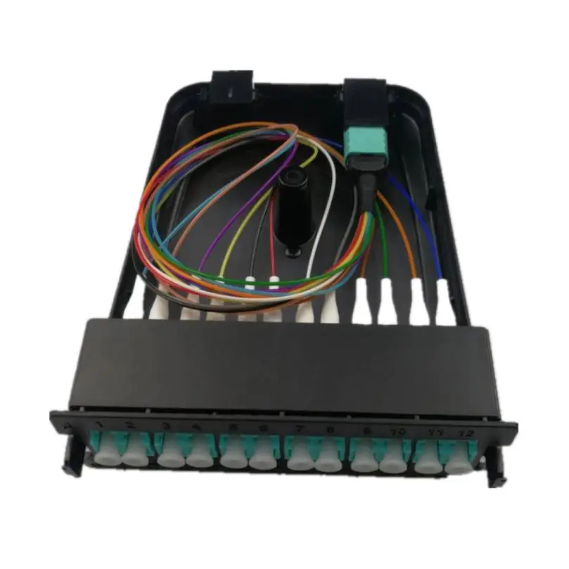 Низкая цена 12/24 96 Core Sm Mtp/Mpo волокно патч корд панель