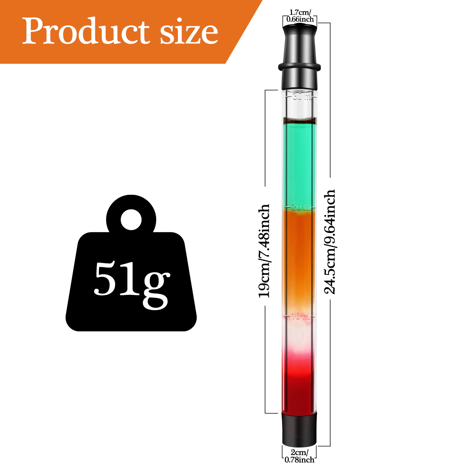 2023 party drinking tool plastic take shot straw 1oz Brand promotion gift Pocket