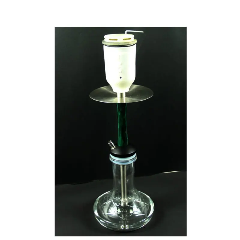 Cheatp Low-power Gravity Hookah Pen Electric Shisha Hookah Glass Luxury Shisha Hookah Large Size for Home