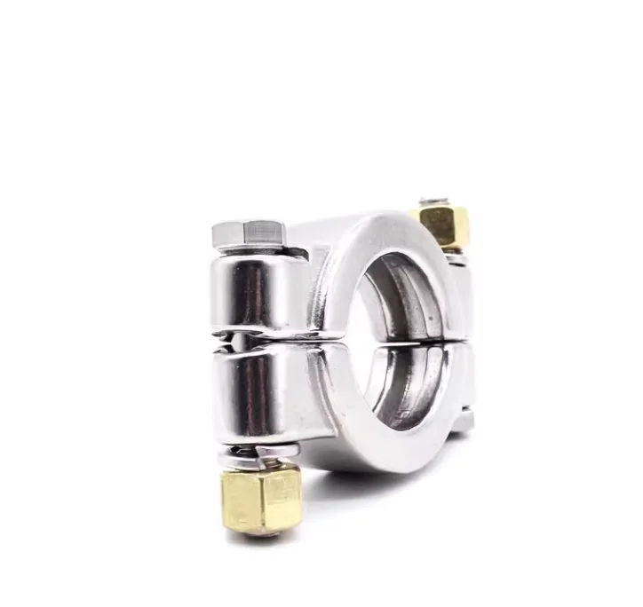 High Quality Hygienic Food Grade Sanitary Stainless Steel TRI Clamp Pipe Fitting High Pressure Pin Clamp