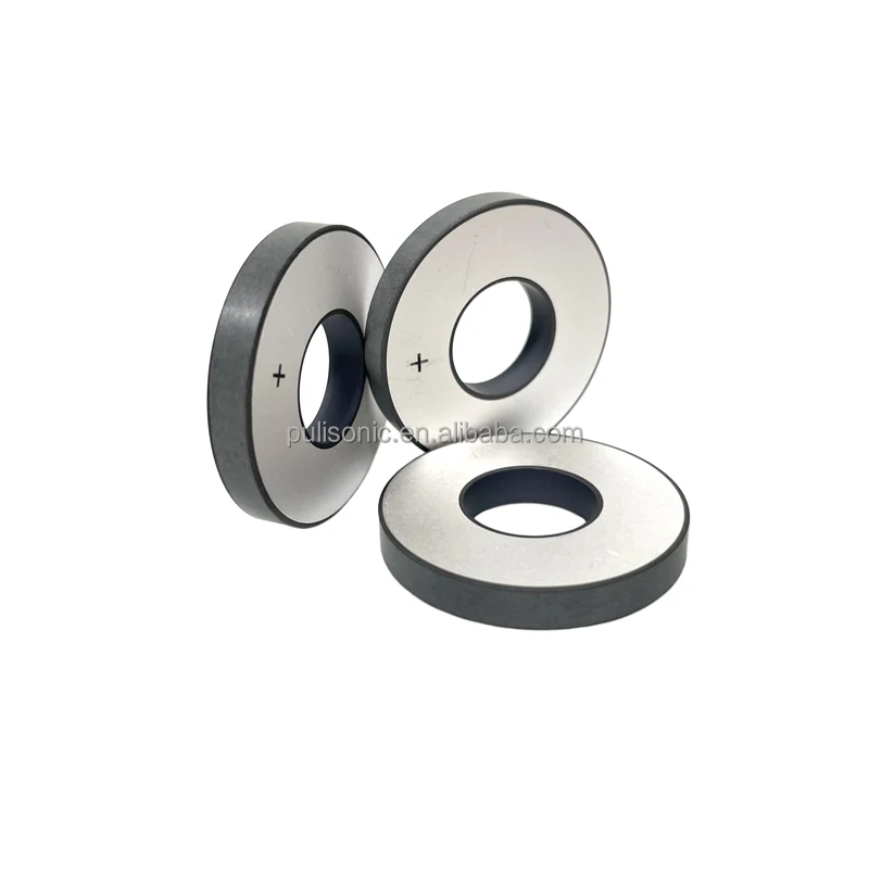 PZT44 материал пьезоэлектрический керамический кольцевой ультразвуковой преобразователь пьезокомпонент 38x13x5 мм