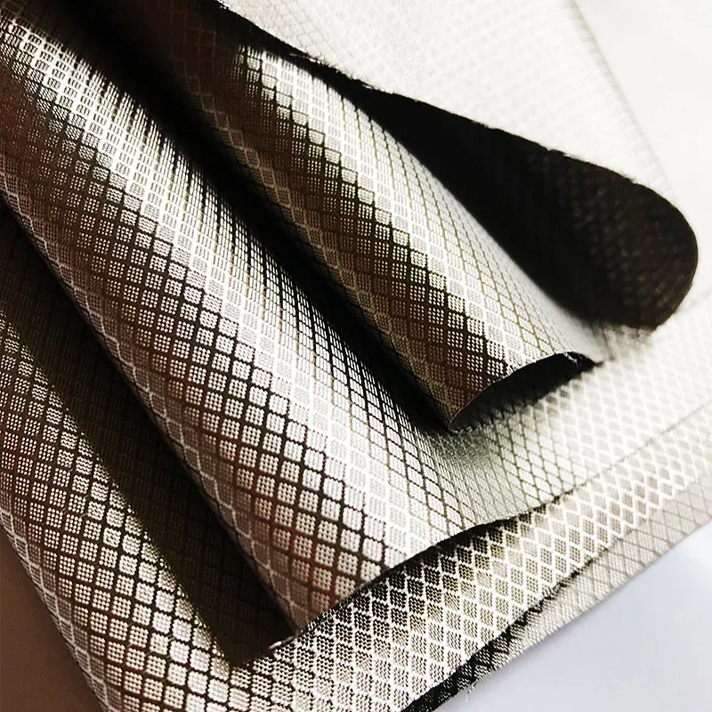 Diamond Shape Block Phone Signal Rfid Anti Elctromagnetic Wave Fabric.