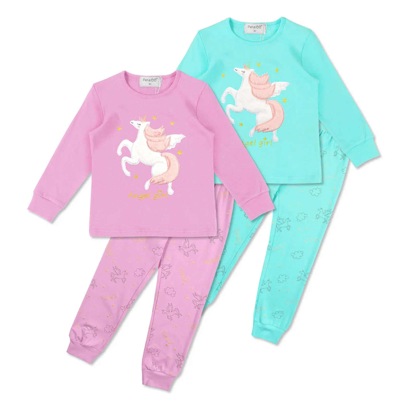 New Design Sleeping Clothes Cartoon Pyjamas Kids Pajamas Sleepwear 2 Pcs Kids Pajamas Boys Clothing Sets