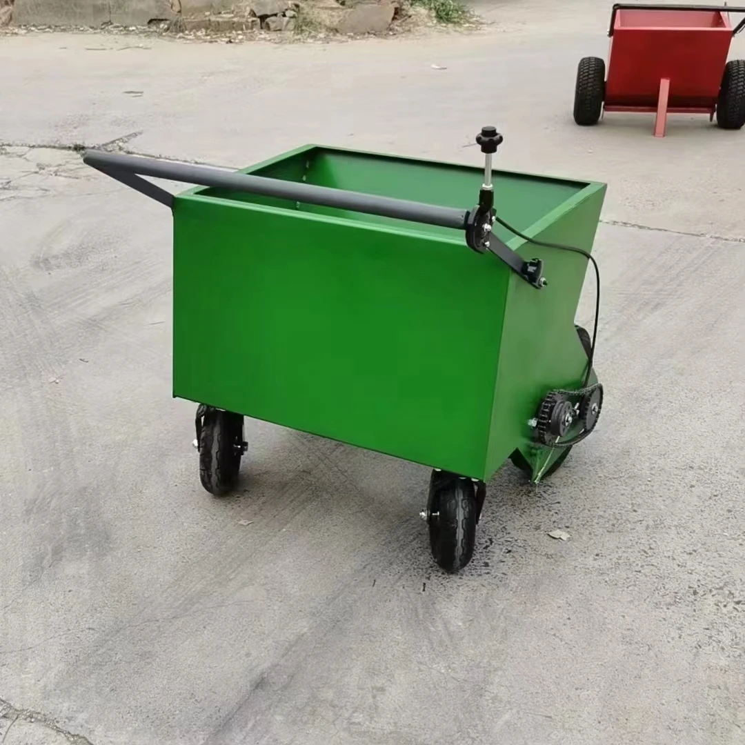 Sand dropping artificial grass installation equipment tools infill machine sand and rubber filling spreader