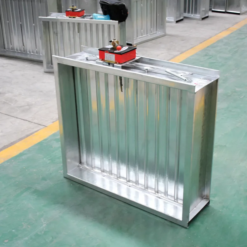 At a loss Remote electric smoke exhaust vent hvac system air volume regulating damper