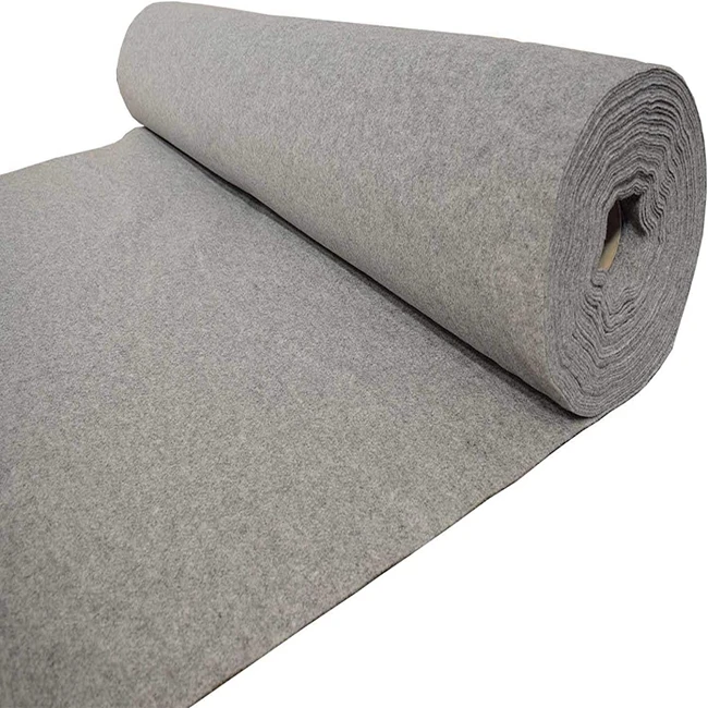 High Quality 100% Polyester Fiber Felt 4 Way Stretch RV camper Interior Conversion Carpet
