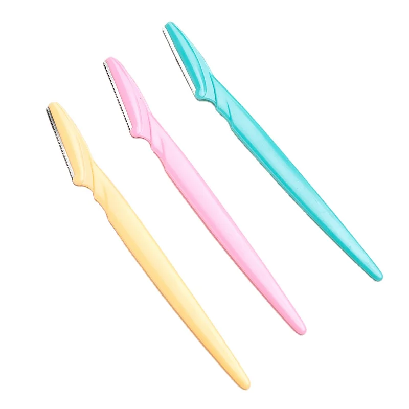 portable lady Makeup tool  eyebrow trimmer shaver safety lady eyebrow razor Eyebrow Shaping  Knife