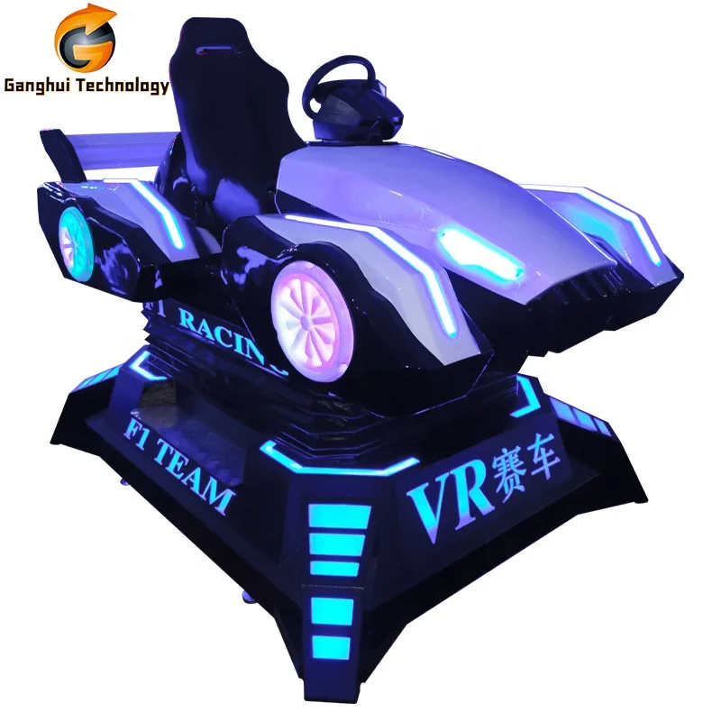 Прямая Продажа с завода гоночный автомобиль Симулятор 9D Virual Reality игровой автомат Vr Simulator для продажи