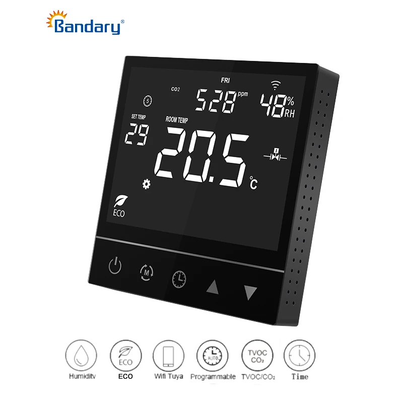 Tuya WiFi NTC Smart Thermostat Electric Floor Heating Water/Gas Boiler Temperature Remote Controller for Google Home Alexa
