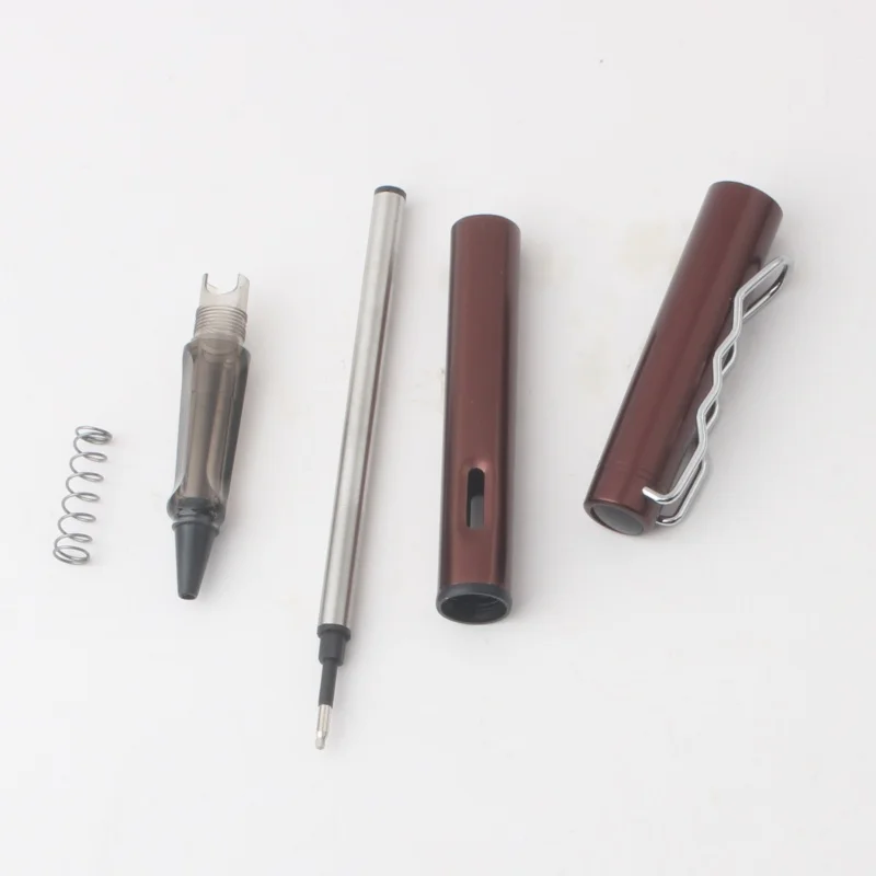 WenYi Advertising Gift Pen Student Practice Calligraphy Aluminum Rod ballpoint Pen Signature Pen With Logo